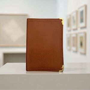 Salvatore Ferragamo Pebbled Leather Wallet